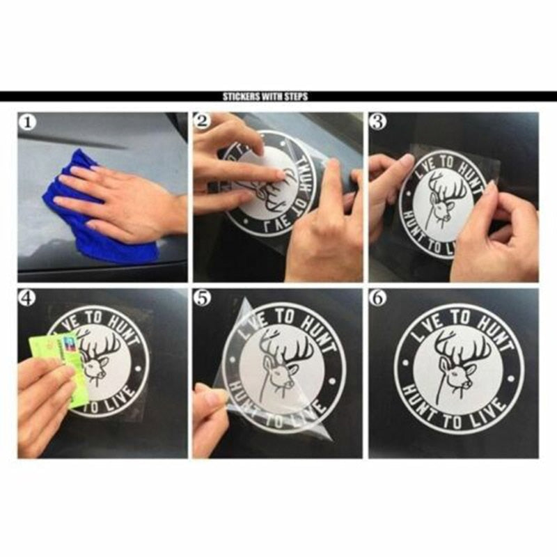 Domo Vinyl Car Peeker Sticker