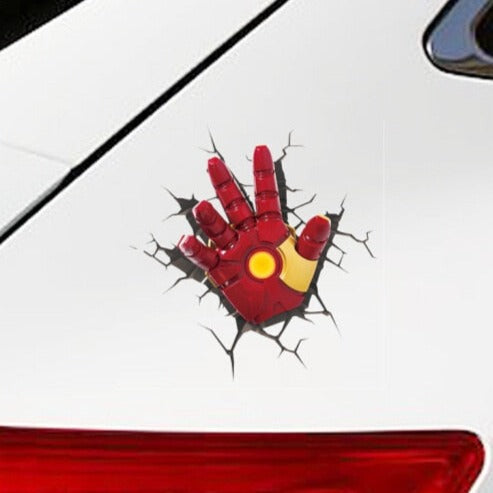Iron Man 'Repulsors' Car Window Vinyl Sticker