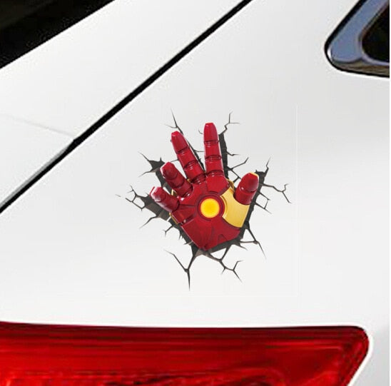 Iron Man 'Repulsors' Car Window Vinyl Sticker