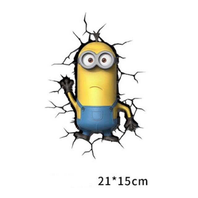 Despicable Me 'Tim the Minion | Sad' Car Window Vinyl Sticker