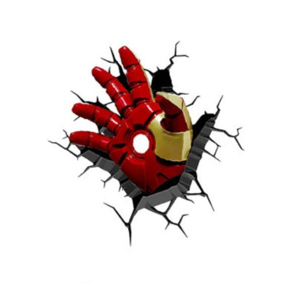 Iron Man 'Repulsors | 2.0' Car Window Vinyl Sticker – Sticker Tuned