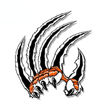 Tiger Claw Scratch 'Left' Vinyl Car Sticker