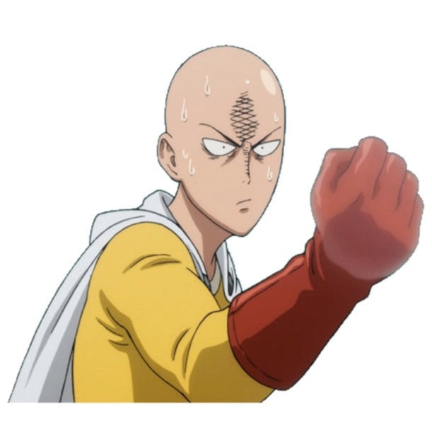 One-Punch Man 'Saitama | Aiming' Vinyl Car Sticker