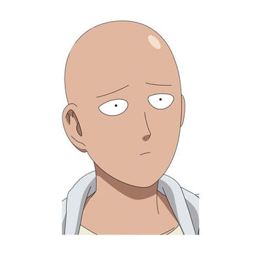 One-Punch Man 'Saitama | Worried' Vinyl Car Sticker