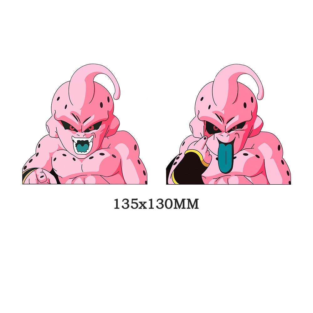 Dragon Ball Z 'Majin Buu' Vinyl Car 3D Motion Sticker