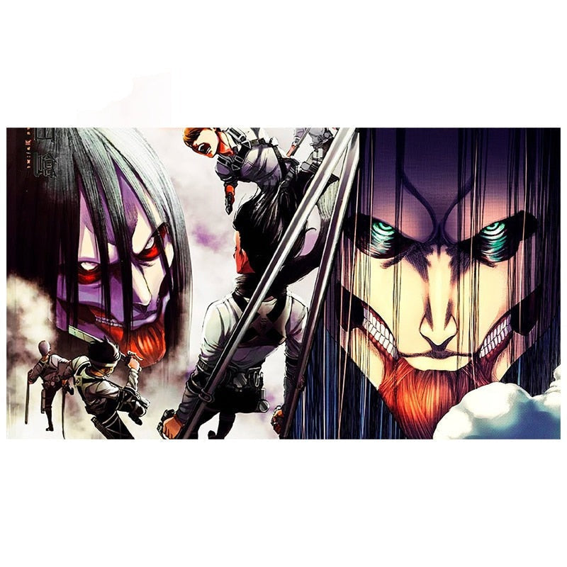 Attack on Titan 'Titans Striking' Vinyl Car Sticker