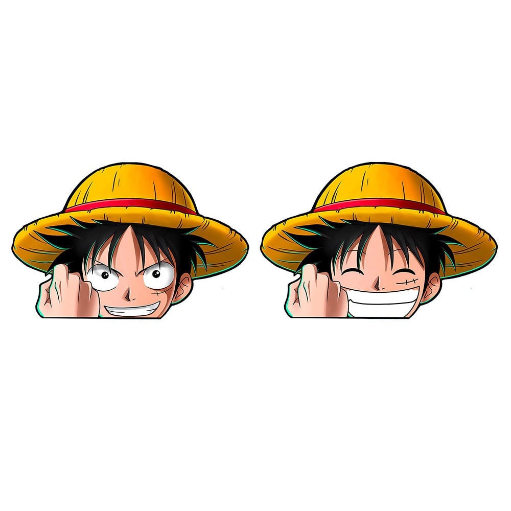 One Piece 'Monkey D. Luffy' Vinyl Car 3D Motion Sticker