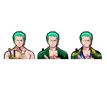 One Piece 'Roronoa Zoro' Vinyl Car 3D Motion Sticker