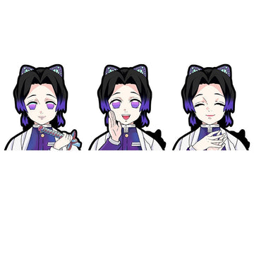Demon Slayer 'Shinobu Kocho' Vinyl Car 3D Motion Sticker