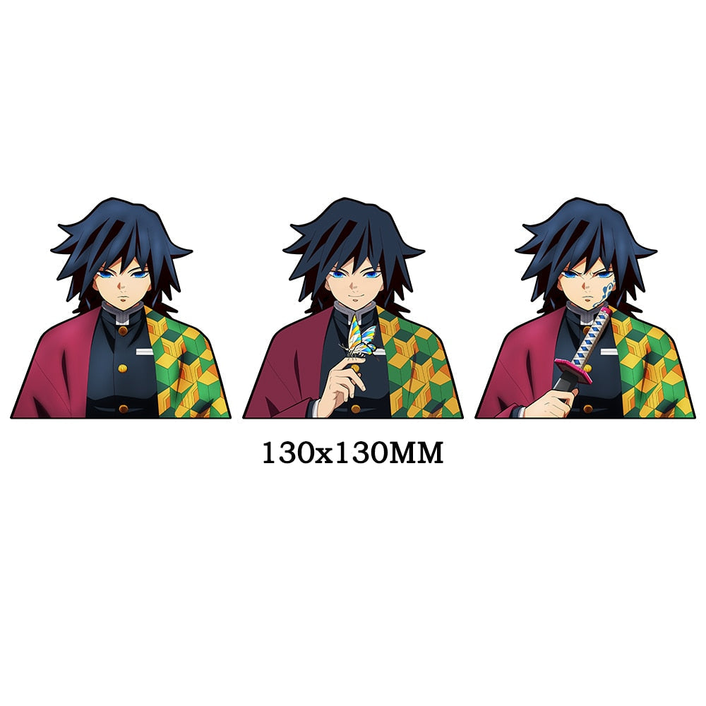 Demon Slayer 'Giyu Tomioka' Vinyl Car 3D Motion Sticker