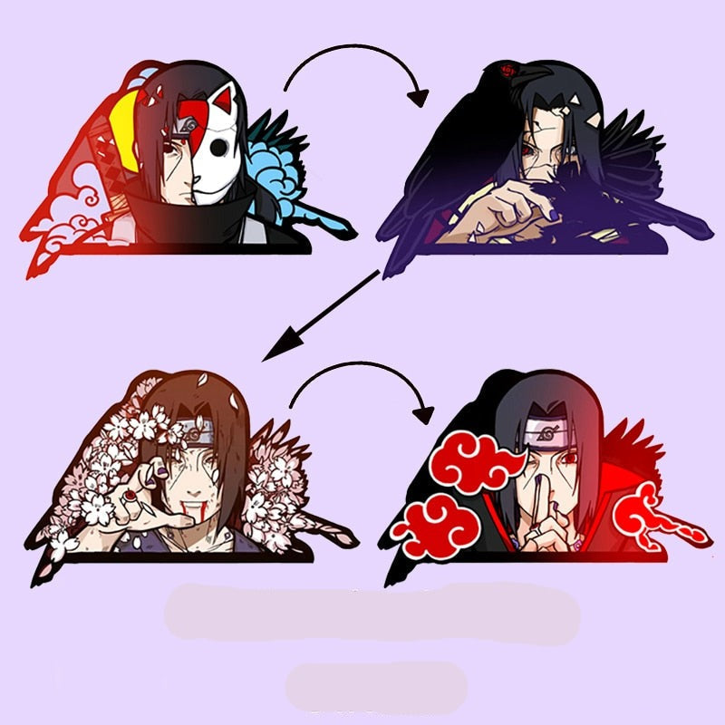 Naruto 'Itachi Uchiha | 3.0' Vinyl Car 3D Motion Sticker
