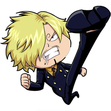 One Piece 'Vinsmoke Sanji | Kicked' Vinyl Car Sticker