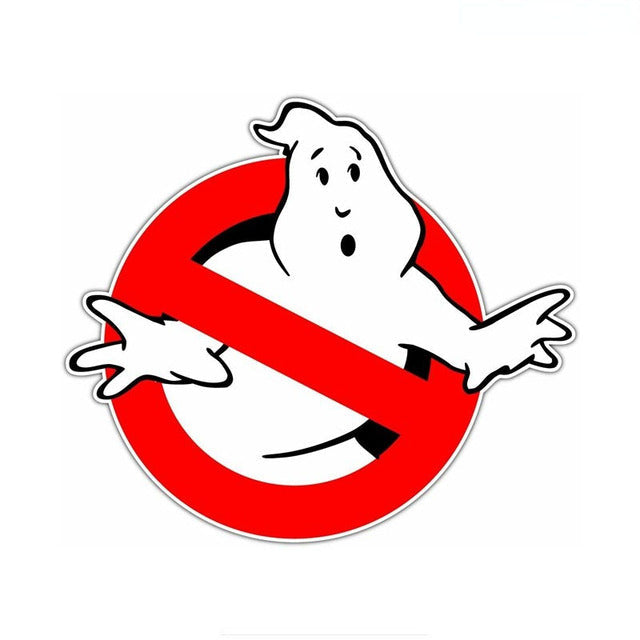 Ghostbusters 'Frightening Logo | Left' Vinyl Car Stickers