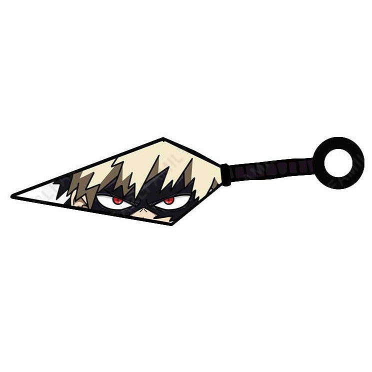 My Hero Academia 'Katsuki Bakugo | Spear' Vinyl Car Peeker Sticker