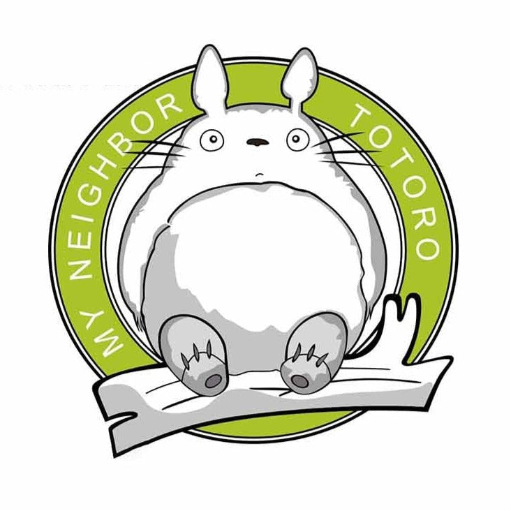 My Neighbor Totoro 'Chubby Tummy' Vinyl Car Sticker
