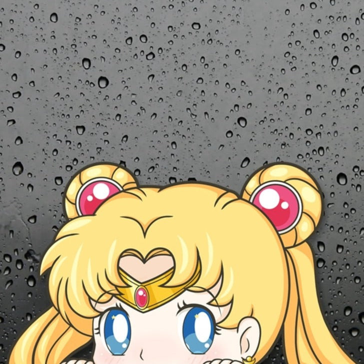 Sailor Moon 'Pretty Sailor Moon' Vinyl Car Peeker Sticker