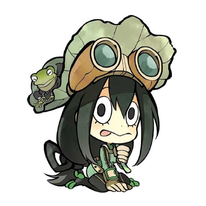 My Hero Academia 'Tsuyu Asui' Vinyl Car Sticker