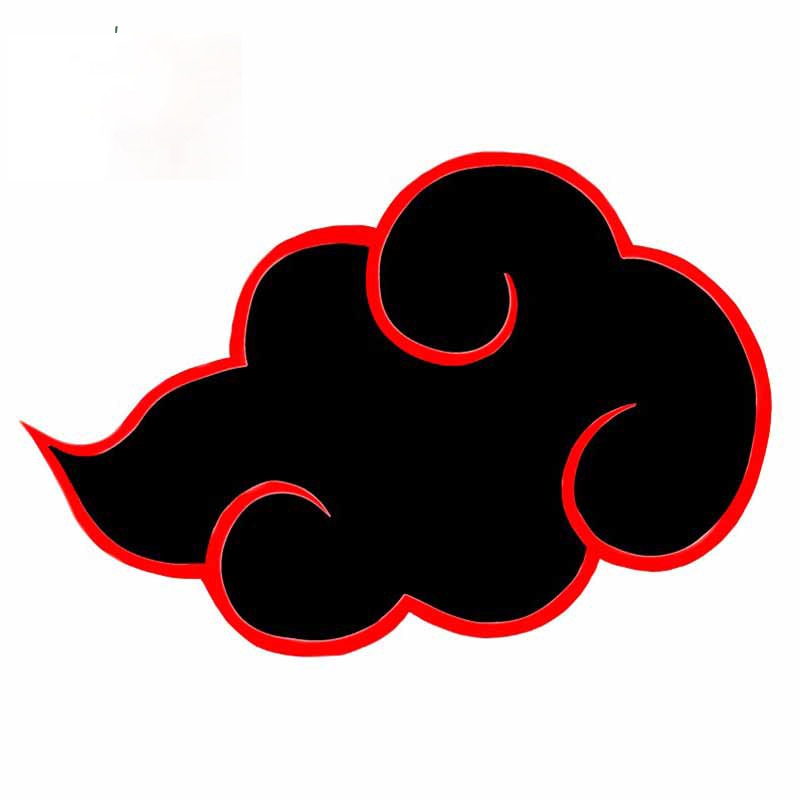 Naruto 'Akatsuki Symbol | 5.0' Vinyl Car Sticker