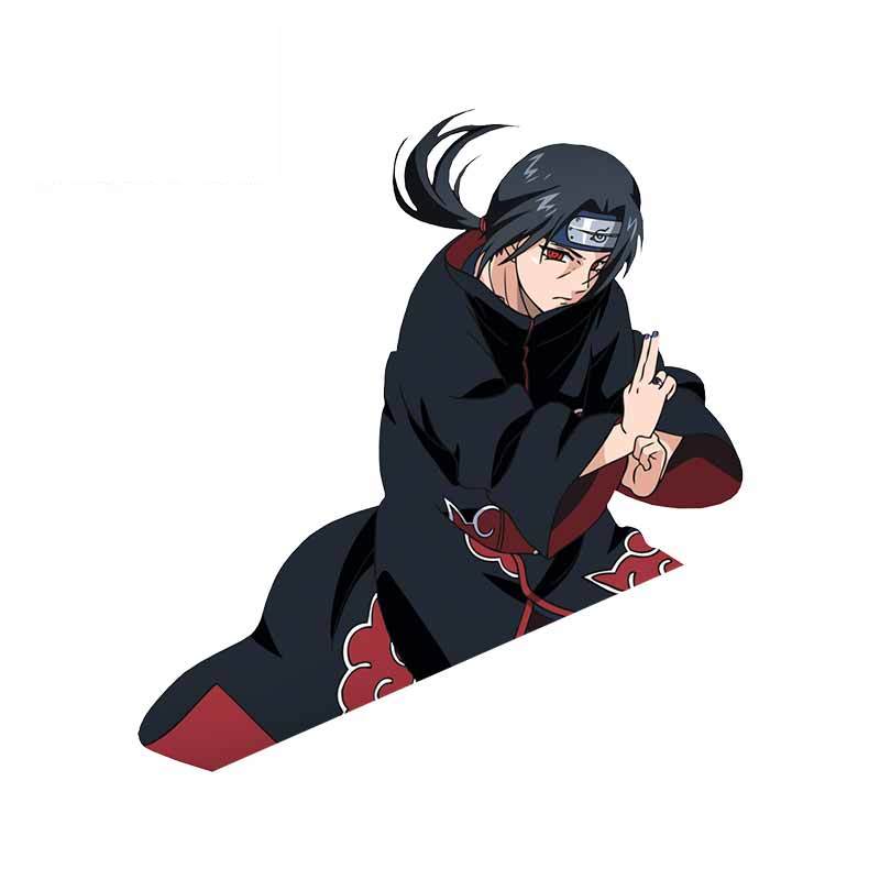 Naruto 'Itachi Uchiha | Jutsu Hand Sign' Vinyl Car Sticker