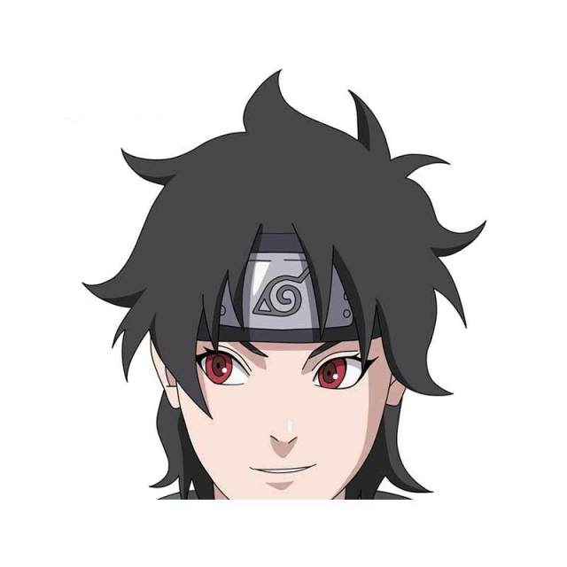 Naruto 'Mirai Sarutobi' Vinyl Car Peeker Sticker