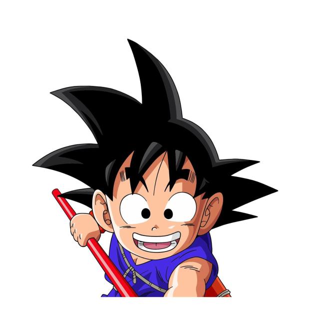 Dragon Ball Z 'Son Goku | Catching' Vinyl Car Sticker