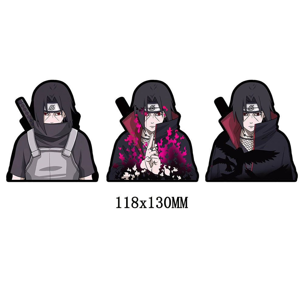 Naruto 'Itachi Uchiha | Serious' Vinyl Car 3D Motion Sticker