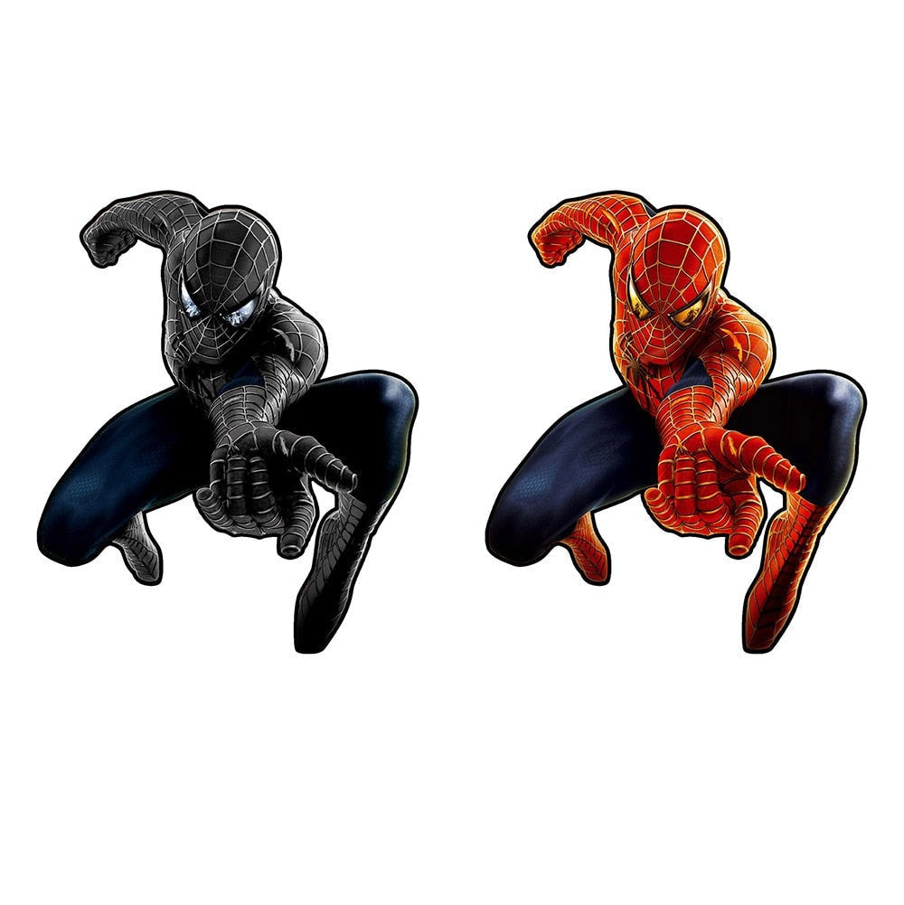 Spider-Man 'Black and Red Spider-Man ' Vinyl Car 3D Motion Sticker