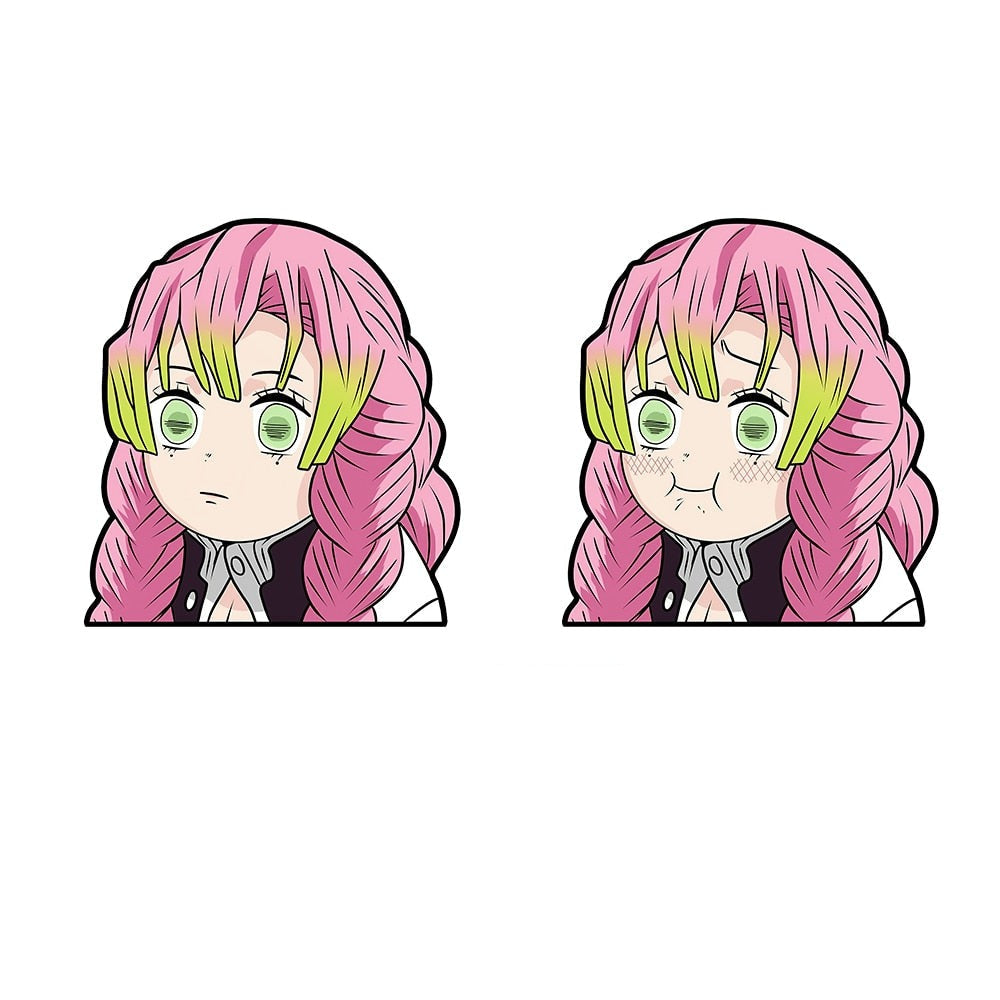 Demon Slayer 'Mitsuri Kanroji | 2.0' Vinyl Car 3D Motion Sticker