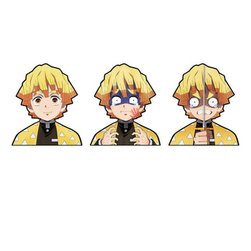 Demon Slayer 'Zenitsu Agatsuma | 1.0' Vinyl Car 3D Motion Sticker