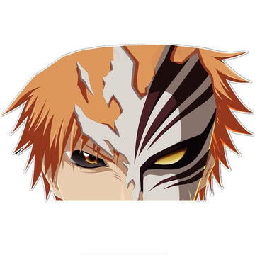 Bleach 'Ichigo Kurosaki | Mask' Vinyl Car Peeker Sticker