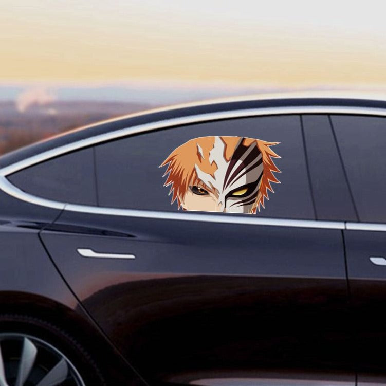 Bleach 'Ichigo Kurosaki | Mask' Vinyl Car Peeker Sticker