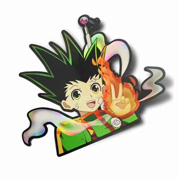 Hunter x Hunter 'Gon Freecss | Fire' Vinyl Car Sticker