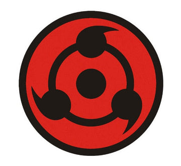 Naruto 'Triple Tomoe Sharingan' Vinyl Car Sticker