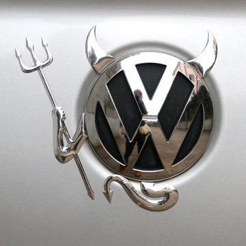 Cool 'Volkswagen | Devil' Metal Car Sticker
