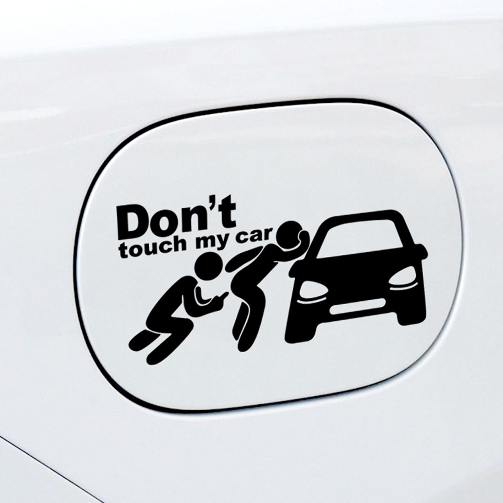 Don't Touch My Car 'Targetting Butt | Window Peeking' Vinyl Car Sticker