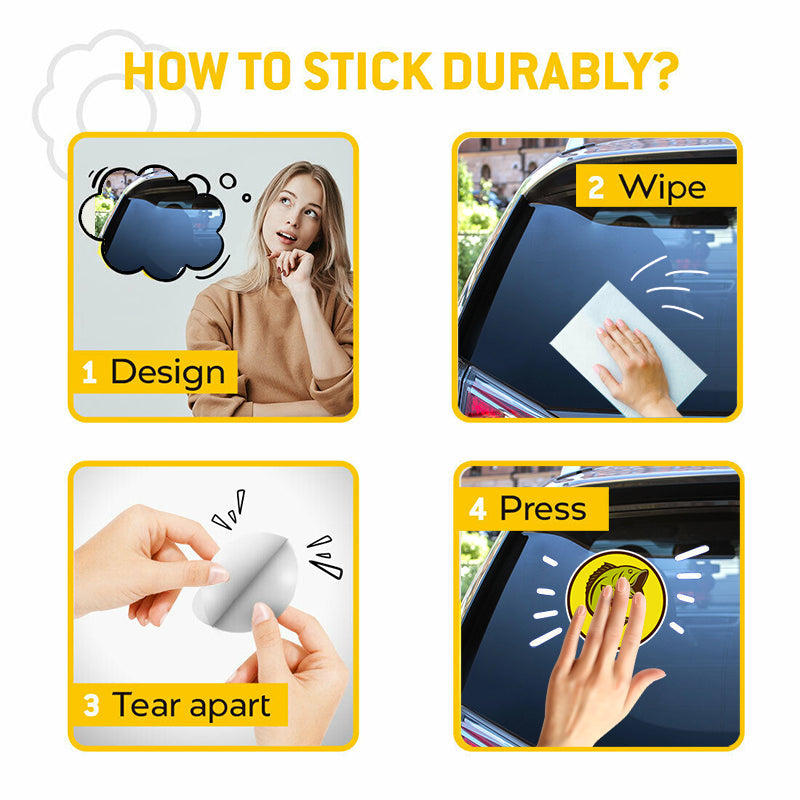 Cute Baby 'Wink | Baby In Car | 2.0' Vinyl Car Sticker