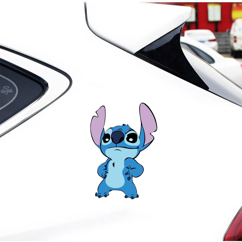 Lilo & Stitch 'Stitch | Confident' Vinyl Car Sticker