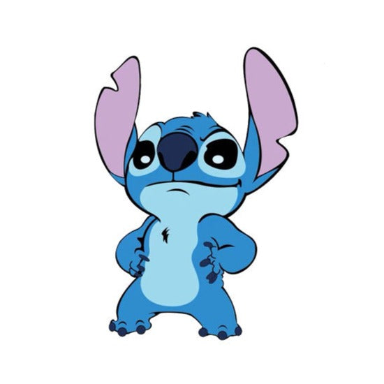 Lilo & Stitch 'Stitch | Confident' Vinyl Car Sticker