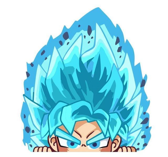 dragon-ball-z-goku-super-saiyan-blue-vinyl-car-peeker-sticker