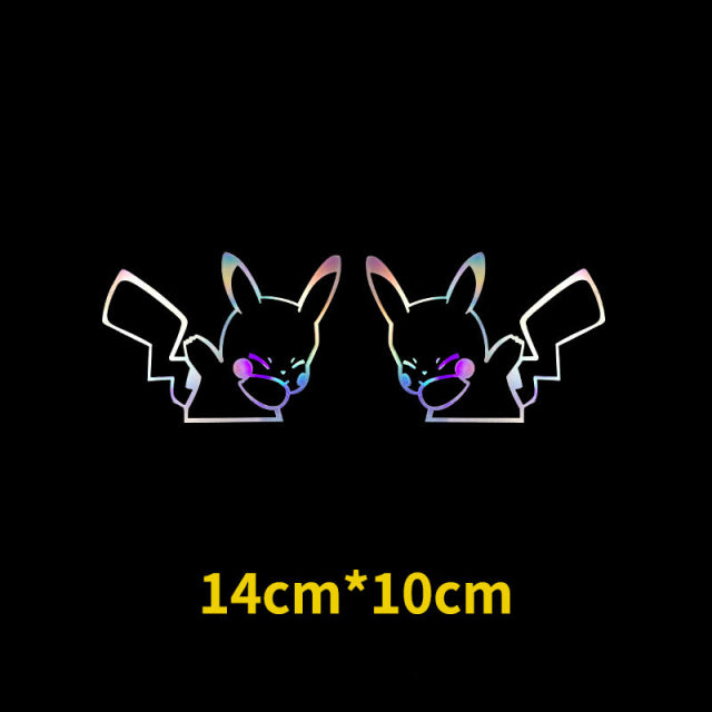 Pokémon 'Pikachu Laser | Dabbing 1.0' Vinyl Car Sticker