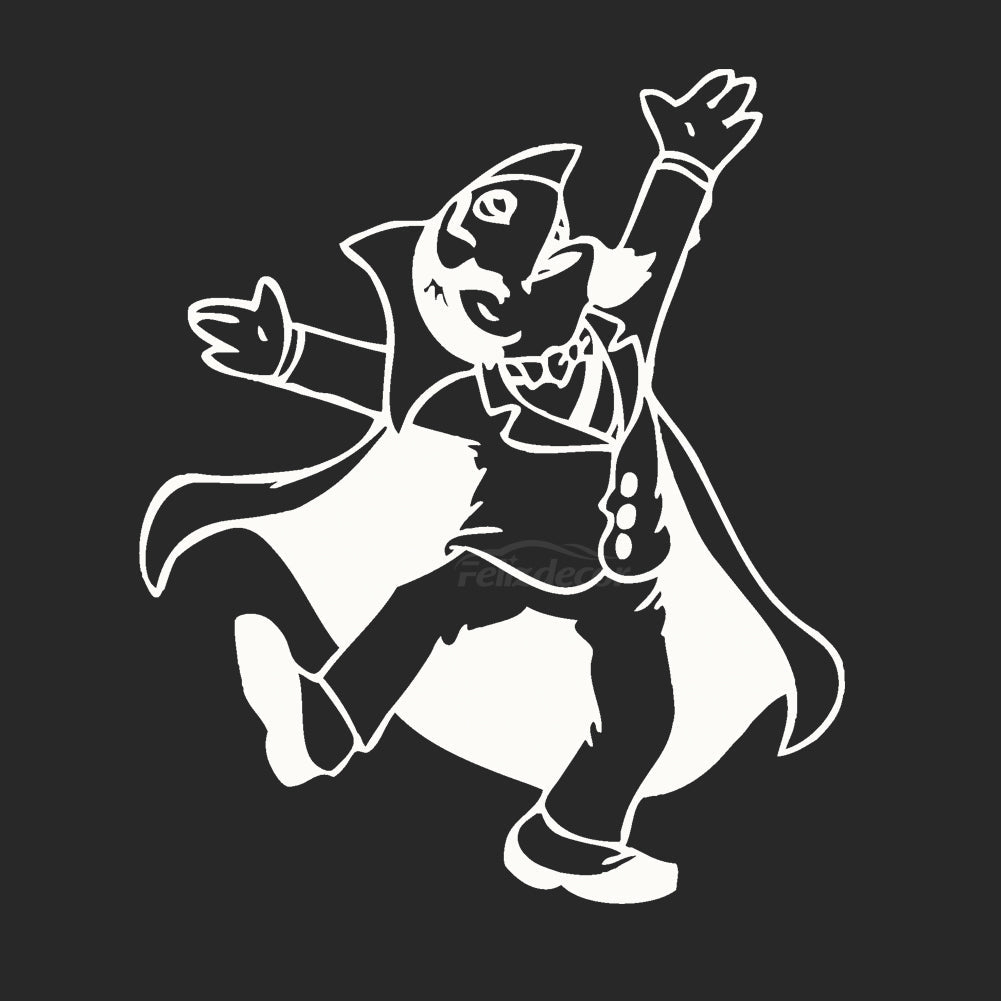Sesame Street 'Count von Count | Happy Vampire' Vinyl Car Sticker