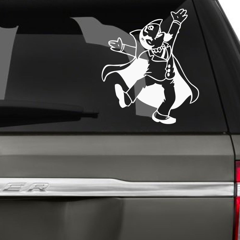 Sesame Street 'Count von Count | Happy Vampire' Vinyl Car Sticker