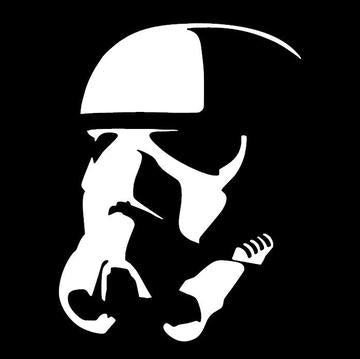Star Wars 'Stormtrooper Helmet' Vinyl Car Sticker