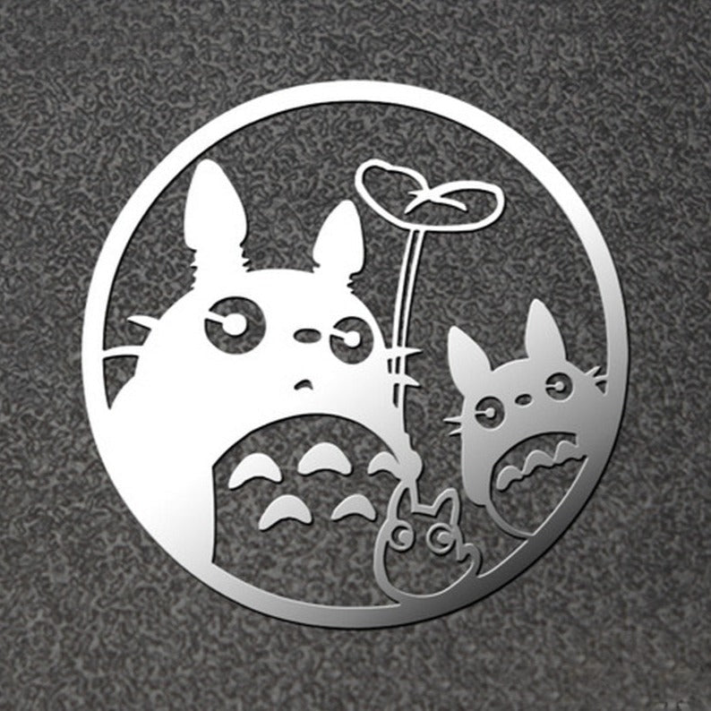 My Neighbor Totoro 'Totoro | Zuku | Mini' Metal Car Sticker