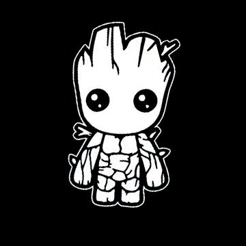 Guardians of the Galaxy 'Baby Groot'  Vinyl Car Sticker